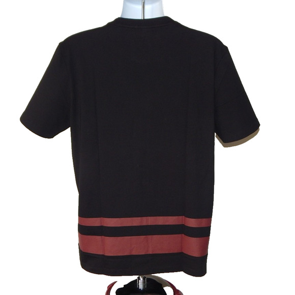 HUGO by Hugo Boss Derosi Logo Graphic Crew Neck Black T Shirt Men’s LARGE NWT - Picture 4 of 6